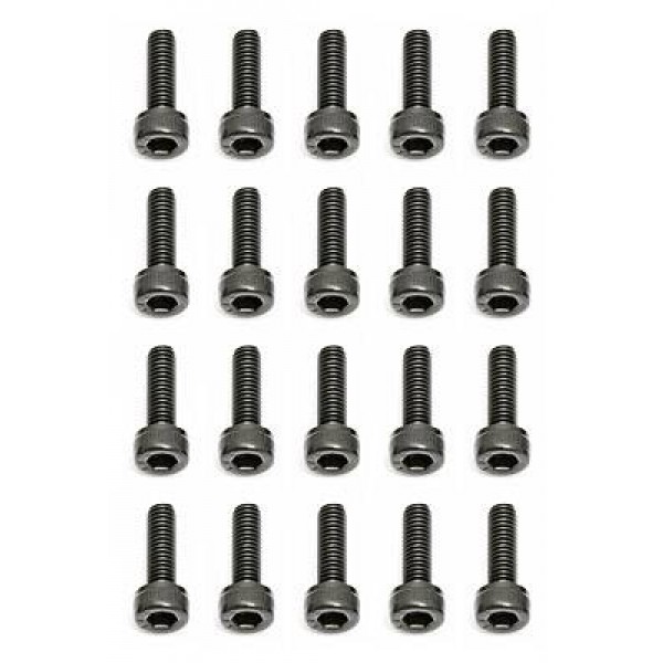 Team Associated Screws, M3x10mm (SHCS) (10)
