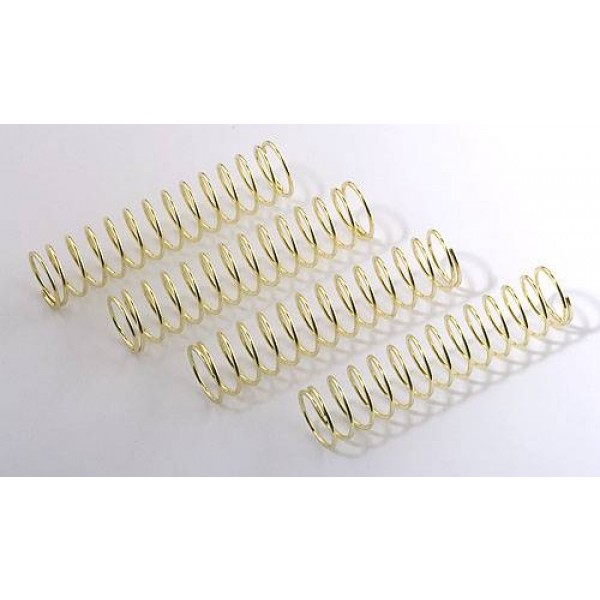 Team Associated Factory Team Soft Shock Springs, Gold (4)