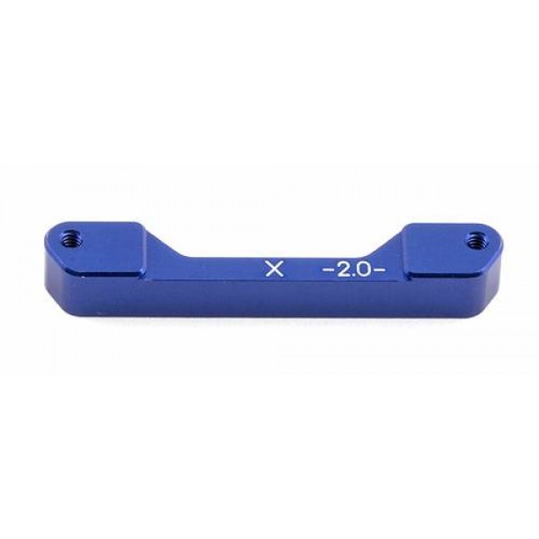 Team Associated Aluminum Factory Team Rear Arm Mount, X-2.0