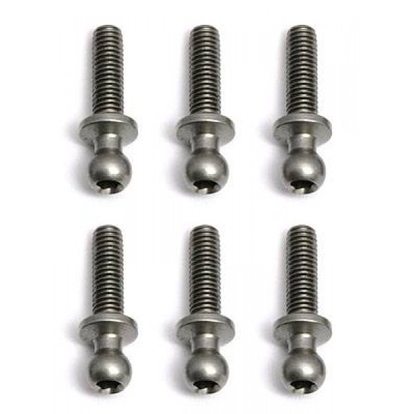 Team Associated Ballstuds, 10mm, long neck (6)