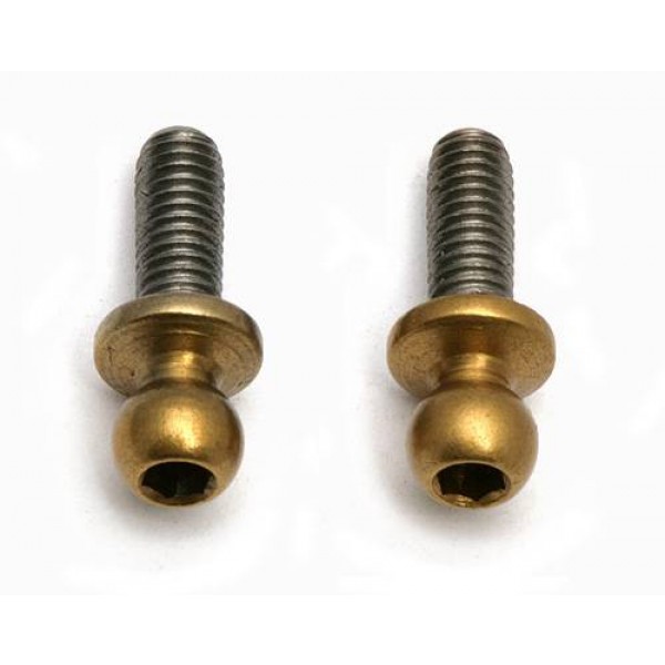 Team Associated Factory Team TiN Ballstuds M3x8mm, short neck (2)