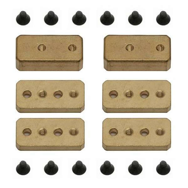 Team Associated Factory Team Ballast Weights (3 Pairs)