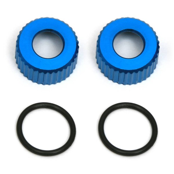 Team Associated Factory Team VCS3 Shock Bottom Caps (2)
