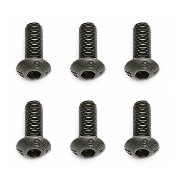 Team Associated Screws, M3x8mm (BHCS) (6)