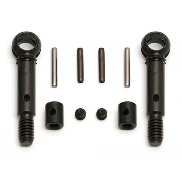 Team Associated CVD Stub Axles, with Hardware (2)