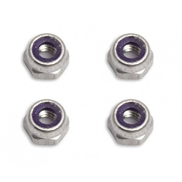 Team Associated Mini Locknuts, 2-56 (4)