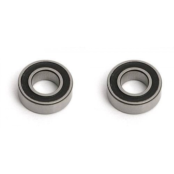 Team Associated Bearings, 3/16x3/8in, rubber sealed (2)