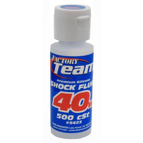 Factory Team Silicone Shock Fluid 40 Weight, 2 oz