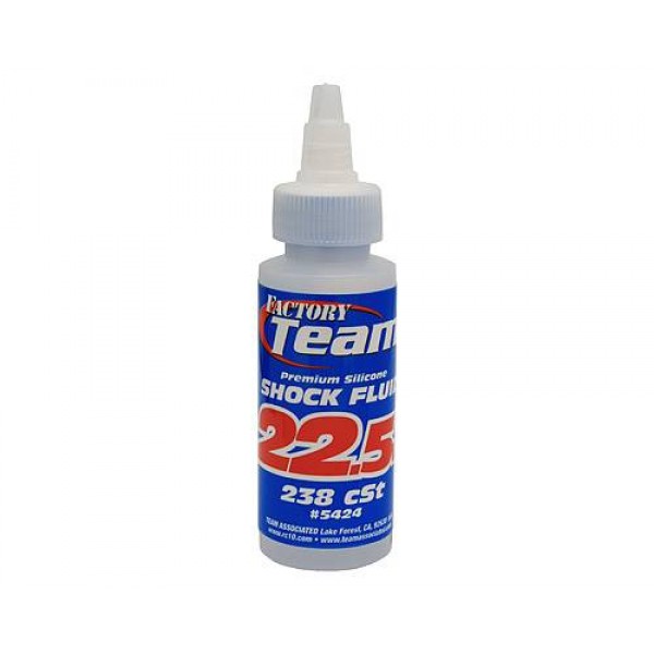 Team Associated Factory Team Silicone Shock Fluid, 22.5wt (238 cSt)