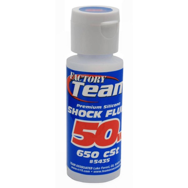 Factory Team Silicone Shock Fluid, 50wt (640 cSt), 2oz
