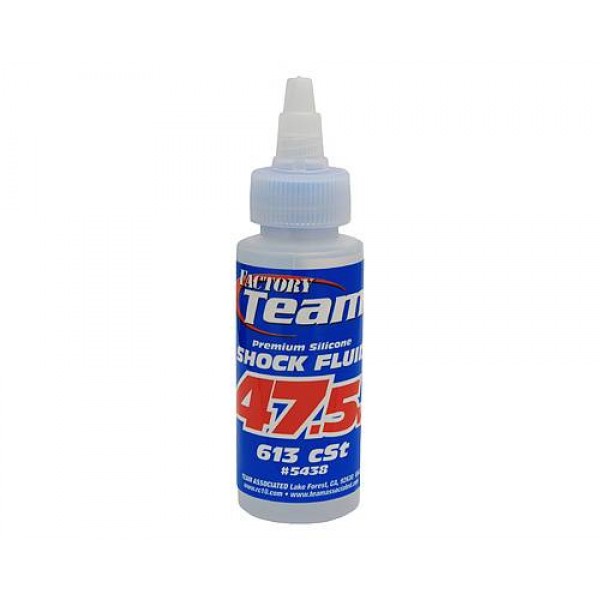Factory Team Silicone Shock Fluid 47.5wt (613 cSt), 2oz
