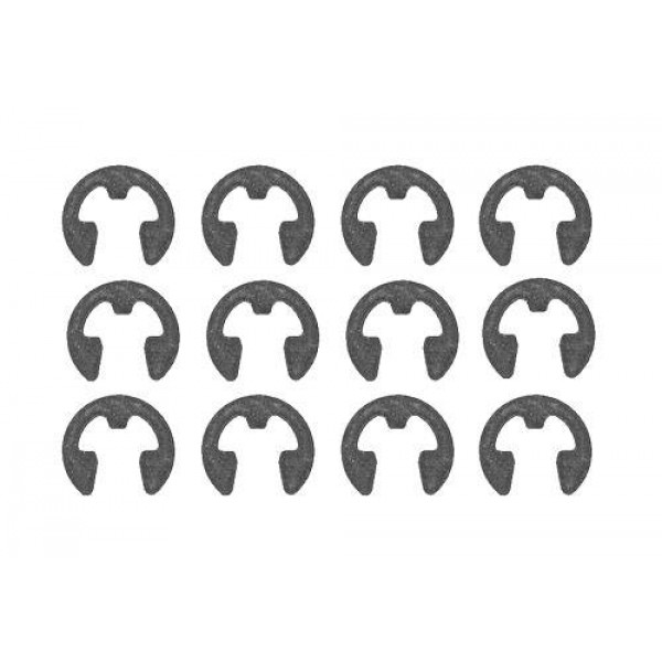 Team Associated E-Clips, 1/8in (12)