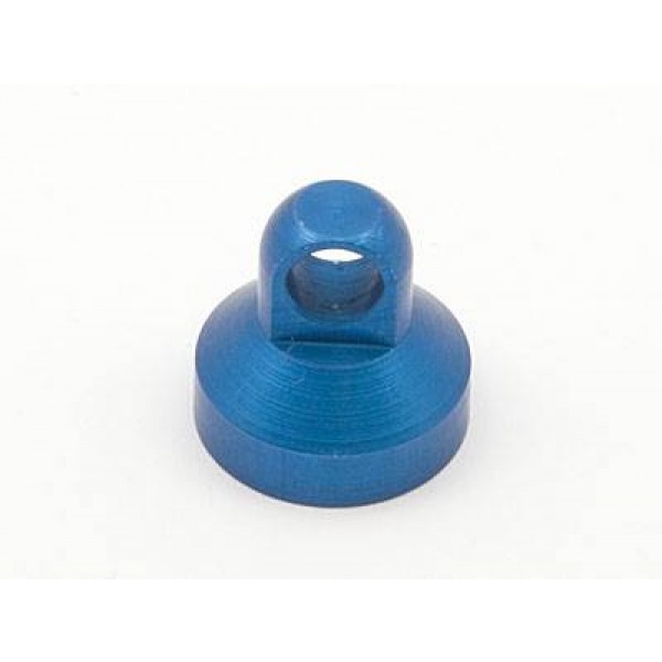 Team Associated Aluminum Factory Team Shock End Cap, Blue