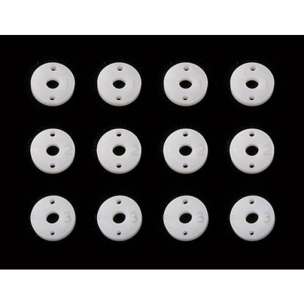 Team Associated Shock Pistons, PTFE (12)