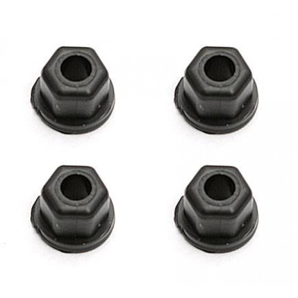 Team Associated Locknuts, 4-40/5-40, Plastic (4)