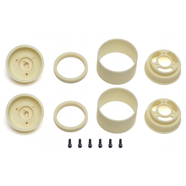 RC10 Rear Wheels, 3-piece