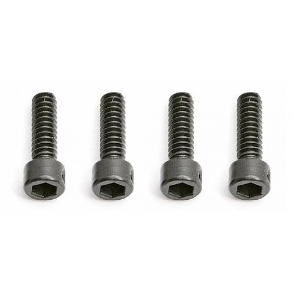 Team Associated Screws with Hole, 4-40x3/8in (SHCS) (4)