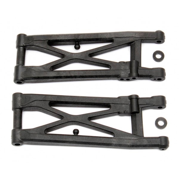 Team Associated Rear Arms and Shims (2)