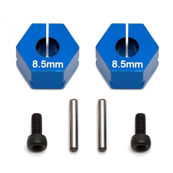 Team Associated Factory Team Clamping Wheel Hexes, 8.5mm (2)