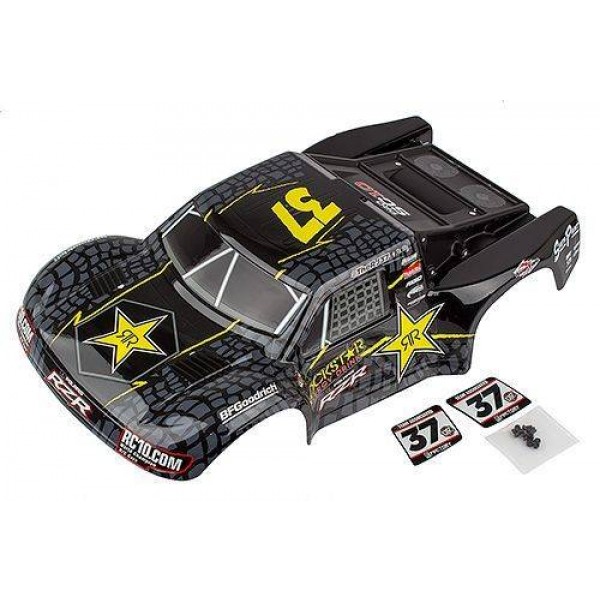 Team Associated Painted Rockstar Body for ProSC10 Contender