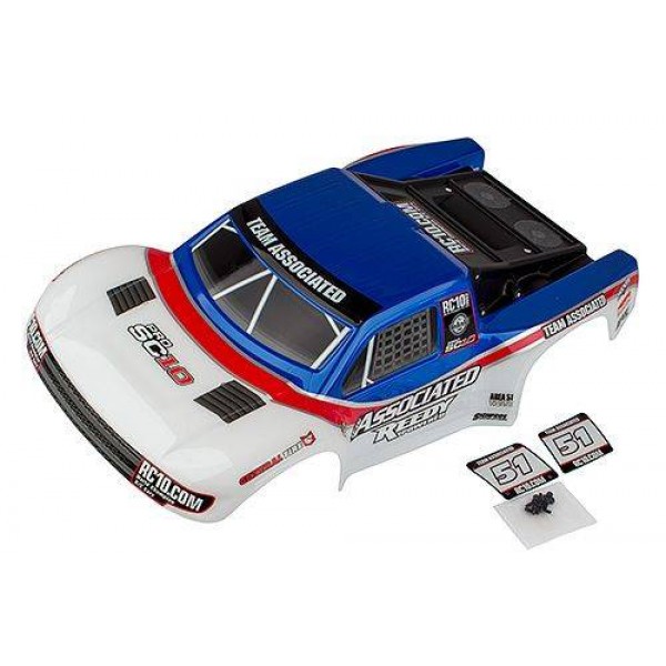 Team Associated Painted AE Team Body for ProSC10 Contender