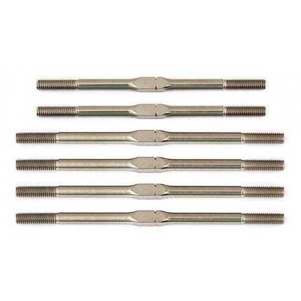 Team Associated RC10T6.1 Factory Team Ti Turnbuckle Set (6)