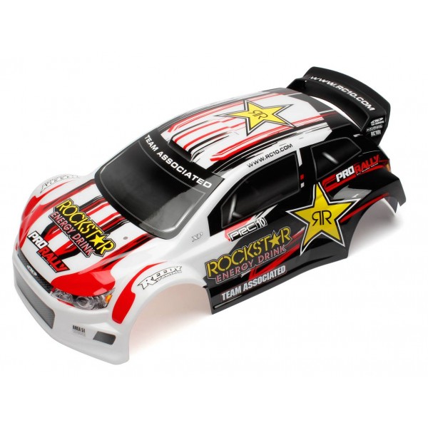 ProRally Rockstar body, white/black