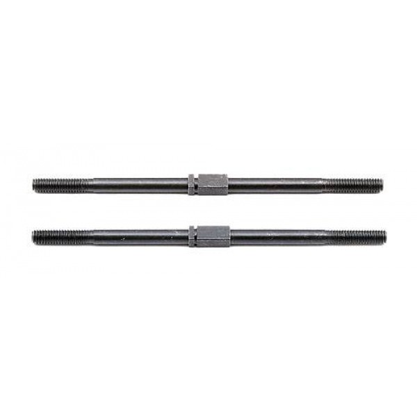 Team Associated Steel Turnbuckles, 67mm/2.62in (2)
