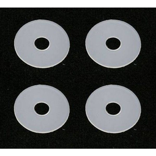 Team Associated Body Mount Washers, large, nylon (4)
