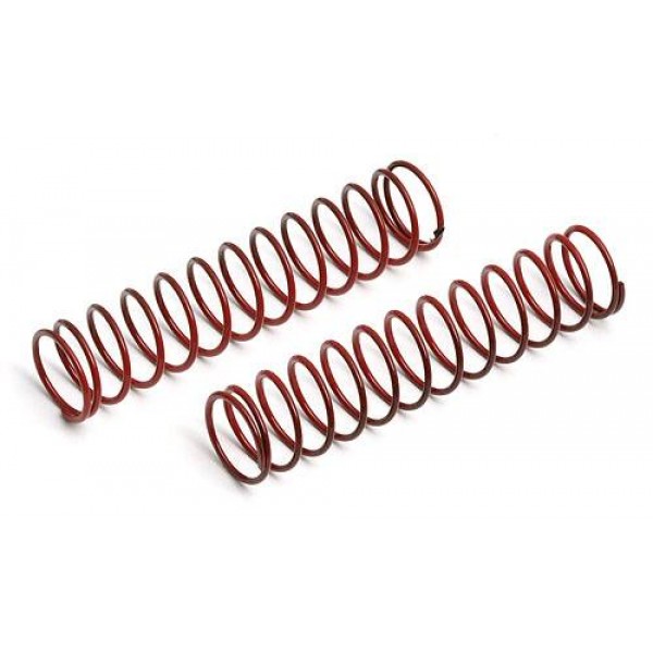 Team Associated Rear Shock Springs, 2.95lb, Red (2)