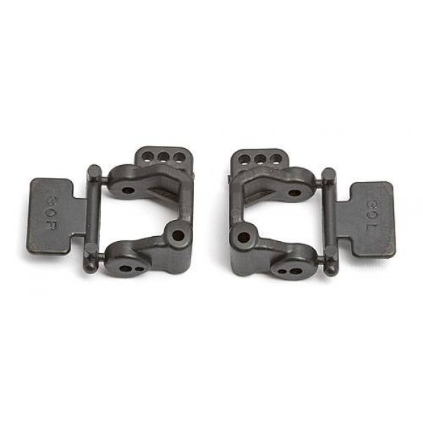 Team Associated GT2 Caster Blocks, 30 deg. (2)