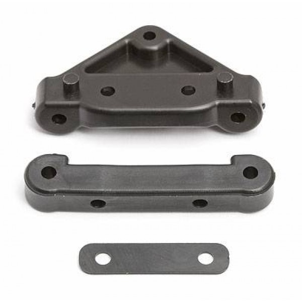 Team Associated Rear Arm Mount, 3 deg. set