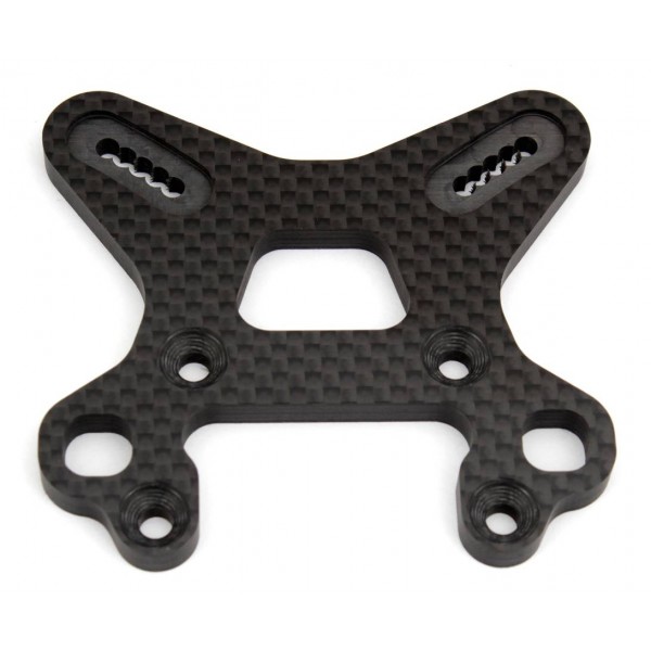 RC8B3 FT Carbon Front Shock Tower