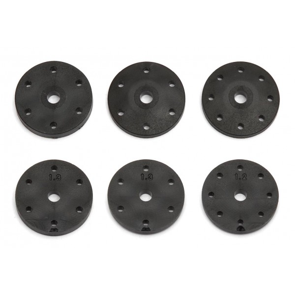 Team Associated RC8B3 Shock Pistons (6)