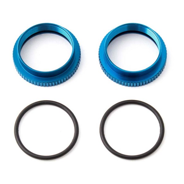 Team Associated Spring Collars, 20mm (2)