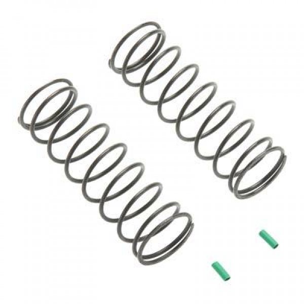 Team Associated Front Springs V2, 4.9 lb/in, Green (2)