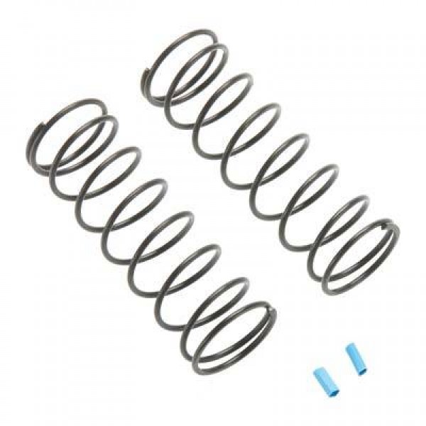 Team Associated Front Springs, V2, 5.5 lb/in, Blue (2)