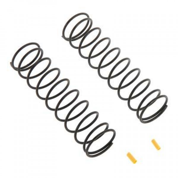 Team Associated Rear Springs V2, 4.4 lb/in, Yellow (2)