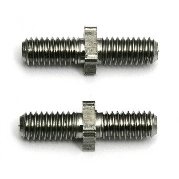 Team Associated Upper Suspension Arm Turnbuckles, 0.625in, Steel (2)