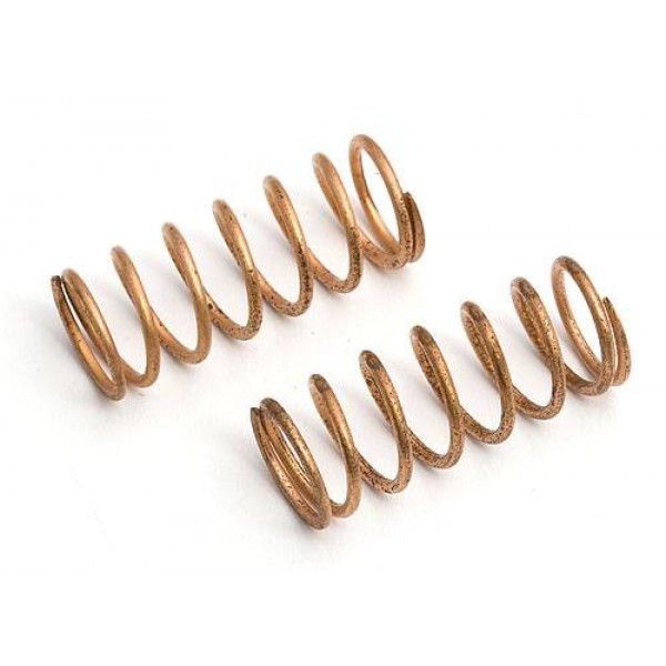 Team Associated Factory Team Micro Shock Springs, 16.0lb. XX-Hard, Copper (2)