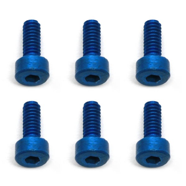 FT Screws, Blue Aluminum 2x5 mm SHCS