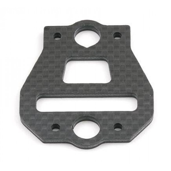 Team Associated Factory Team Carbon Fiber Center Bulkhead Plate, woven