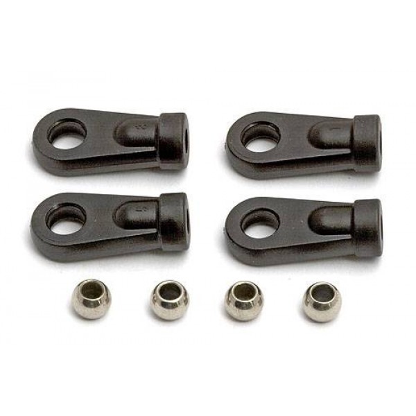 Team Associated RC8 Shock Rod Ends (4)