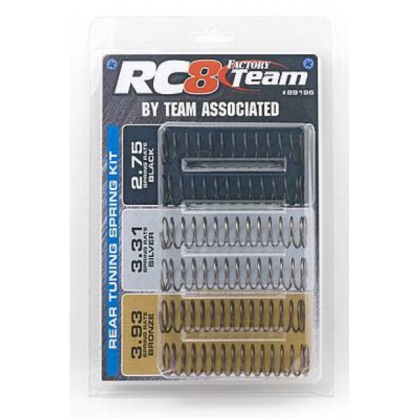 89196 Re Spring Set Brnz/Slvr/Blk RC8 (6)