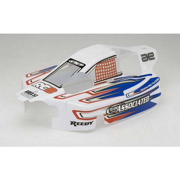 Team Associated RC8 RTR Body, White