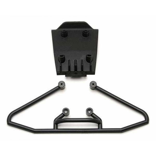 Team Associated Front Bumper and Skid Plate (2)