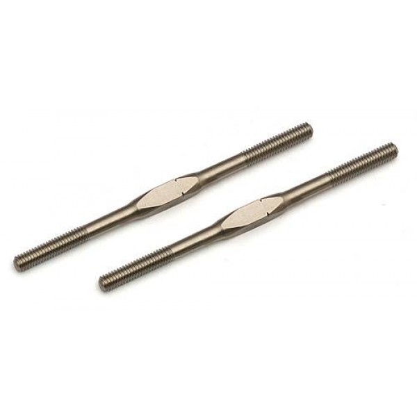 Team Associated Heavy-duty Turnbuckles, 65mm/2.56 in (2)