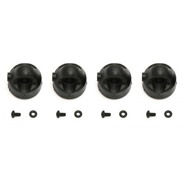 Team Associated 13mm Molded Shock Caps (4)