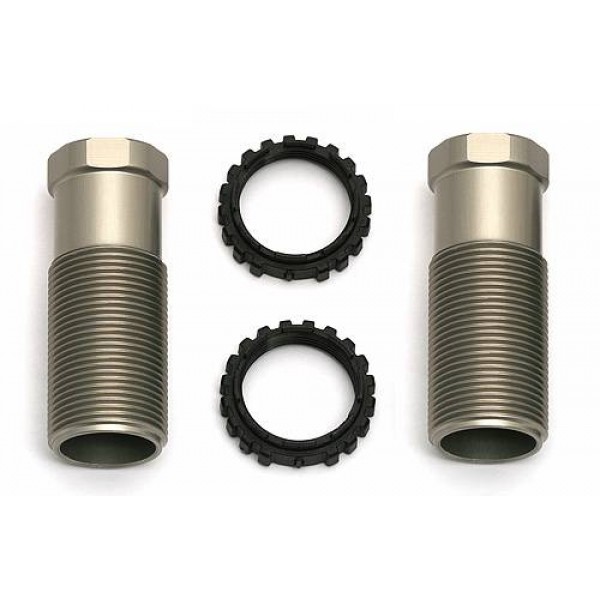 Team Associated Factory Team 13mm Shock Bodies, 30mm, Hard (2)