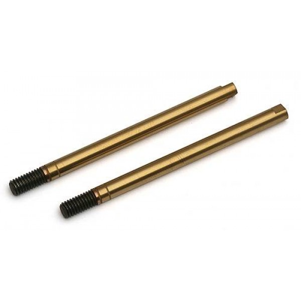 Team Associated Factory Team TiN Shock Shafts, 26mm (2)